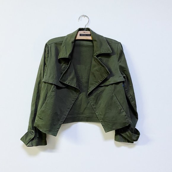 Lord & Taylor Olive Green Jacket - Picture 1 of 3